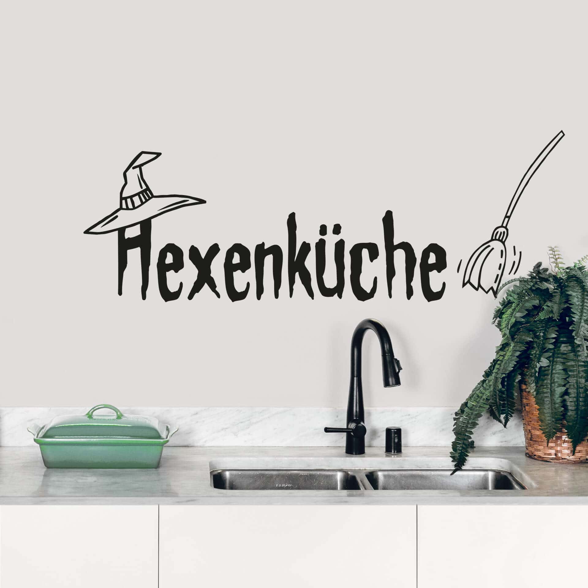 Wandtattoo Hexenküche