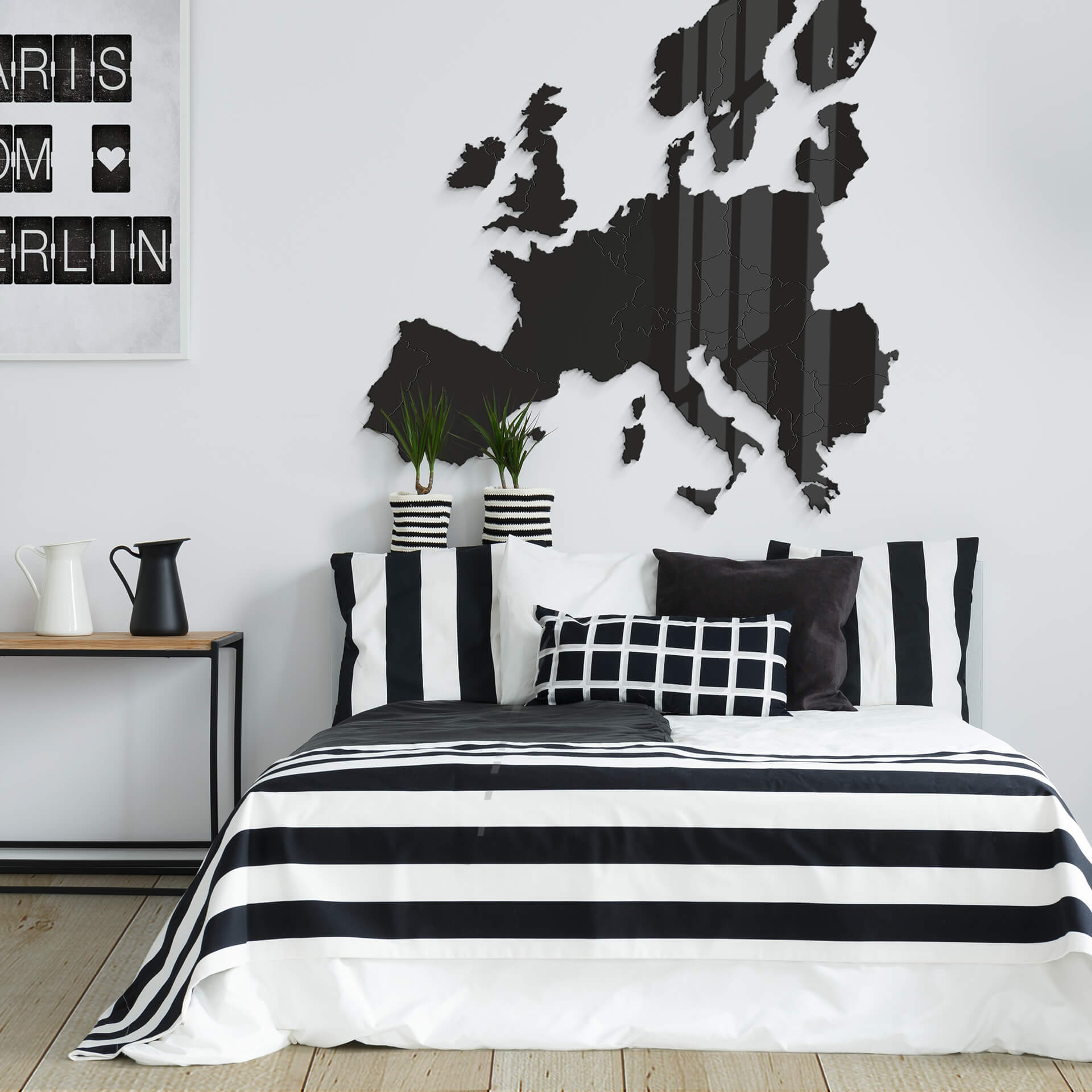 Akrylowa mapa dekoracyjna Europy