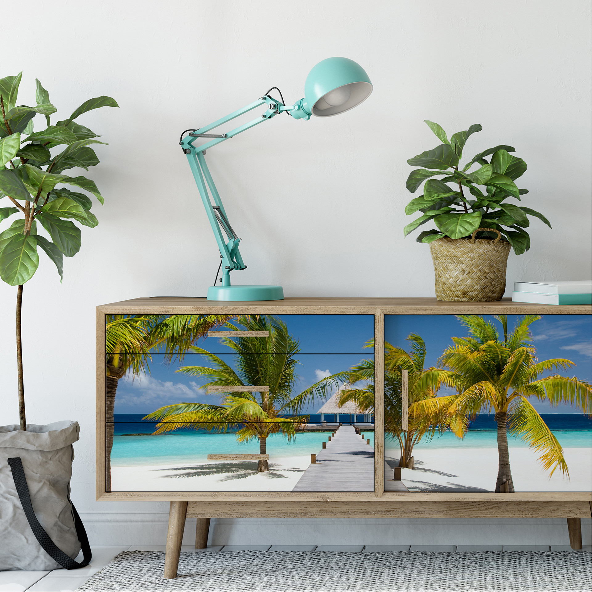 Wallprint W - Der Weg ins Paradies - Panorama