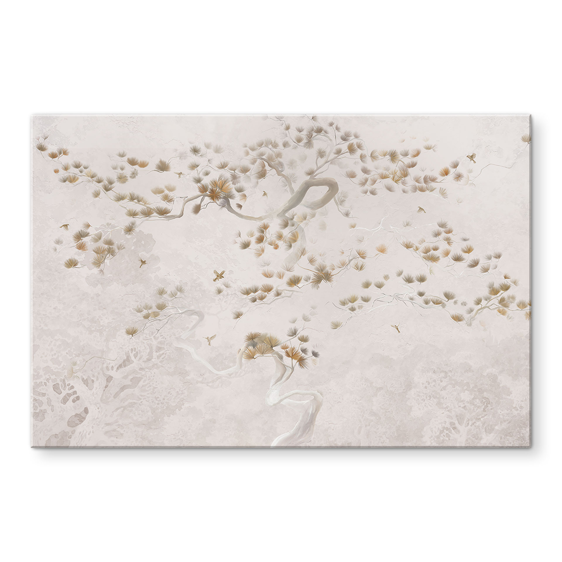 Wanddecoratie Elegant grenen in Aziatische stijl - Ms Tiff - Alu-Dibond