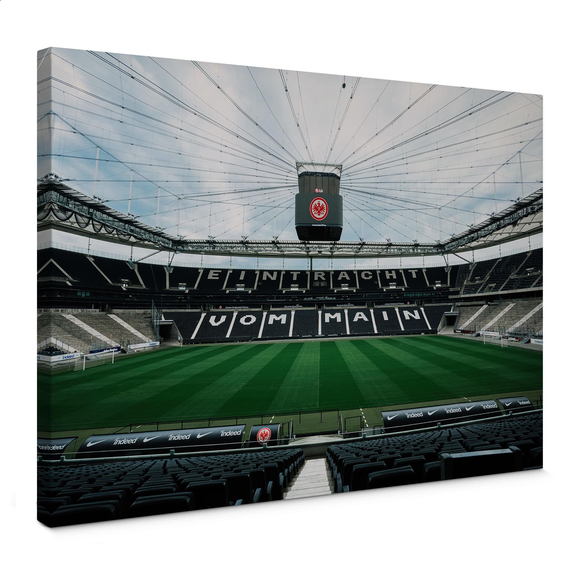 Leinwandbild Eintracht Frankfurt - Stadion Tribüne