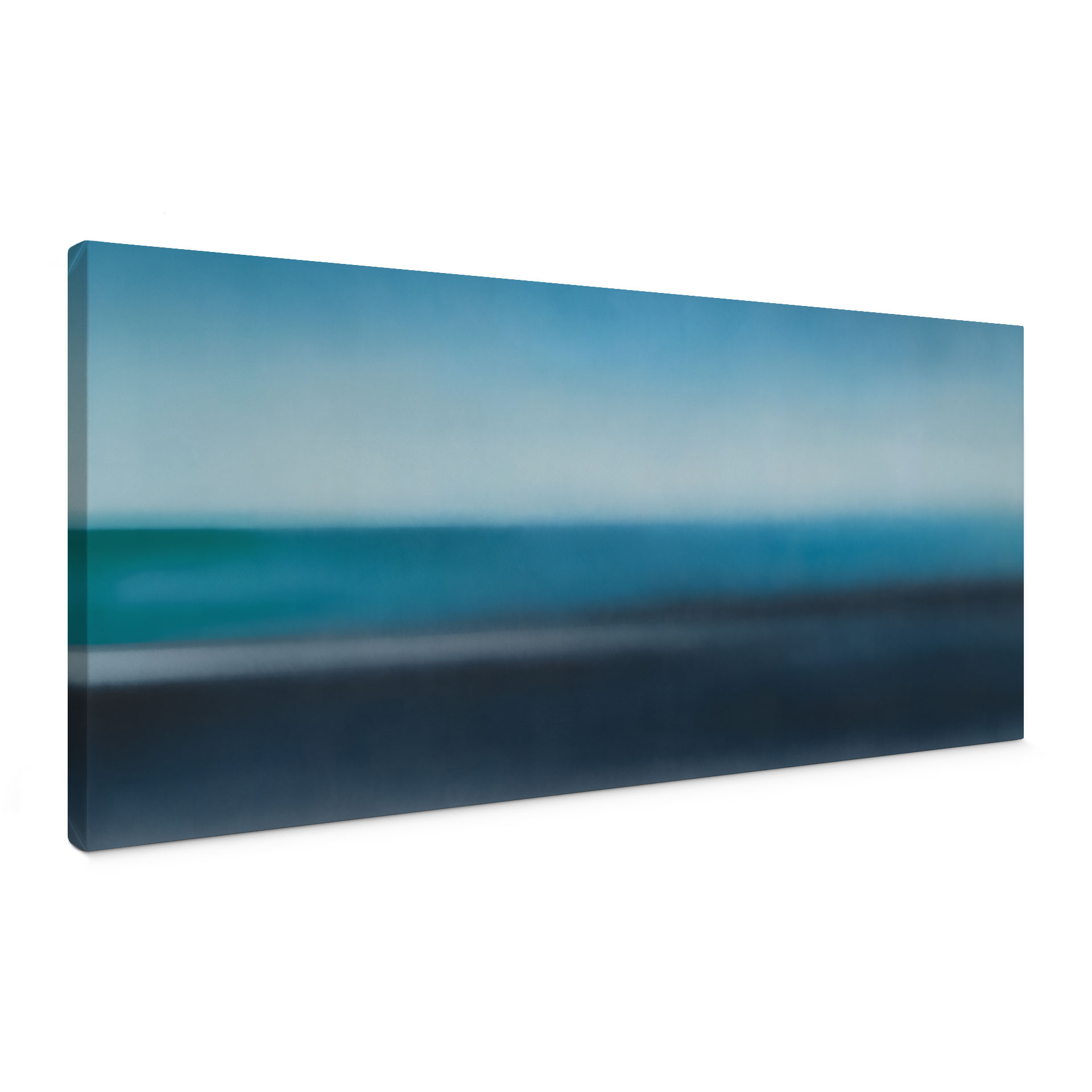Leinwandbild Rotko Veil - Blauer Horizont - Sir Edward x Grigory Gladarev - Panorama