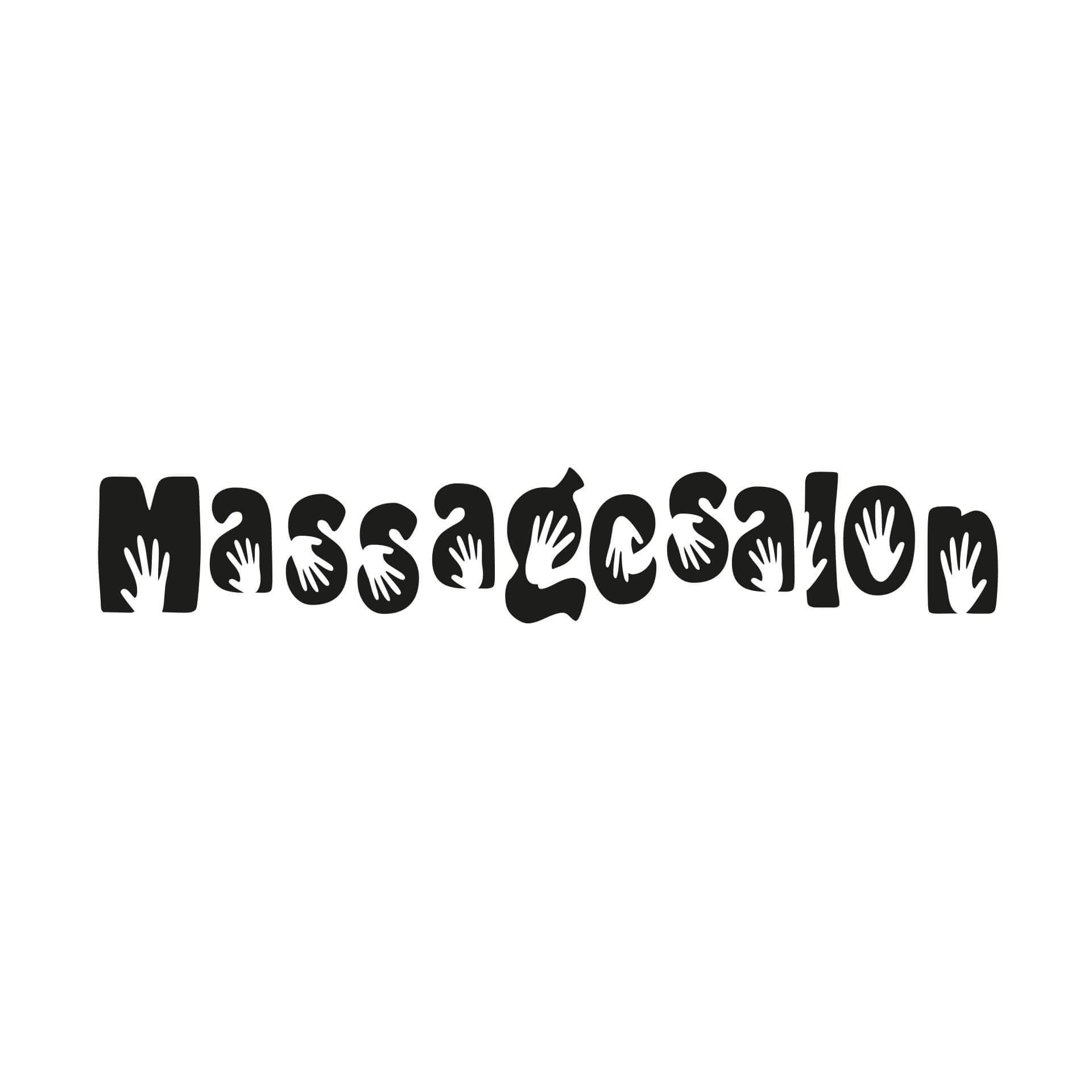 Wandtattoo Massagesalon