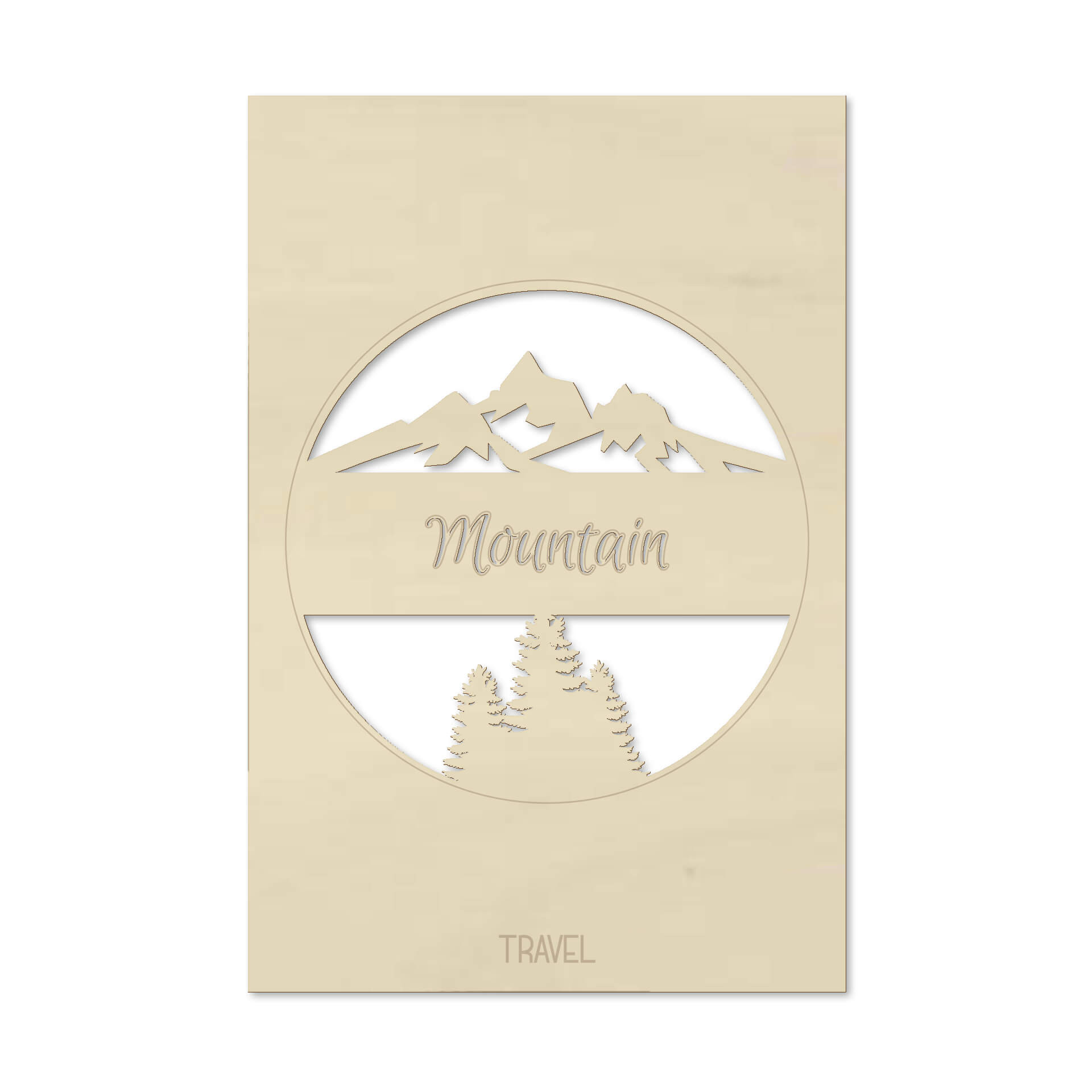 Obraz dekoracyjny topola - Travel Mountain