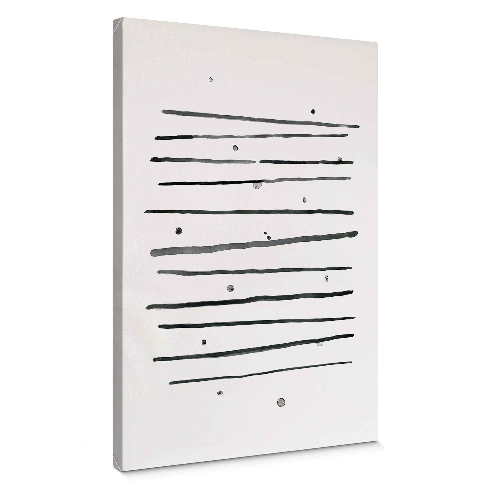 Tableau sur toile Nouveauprints - Pois et rayures