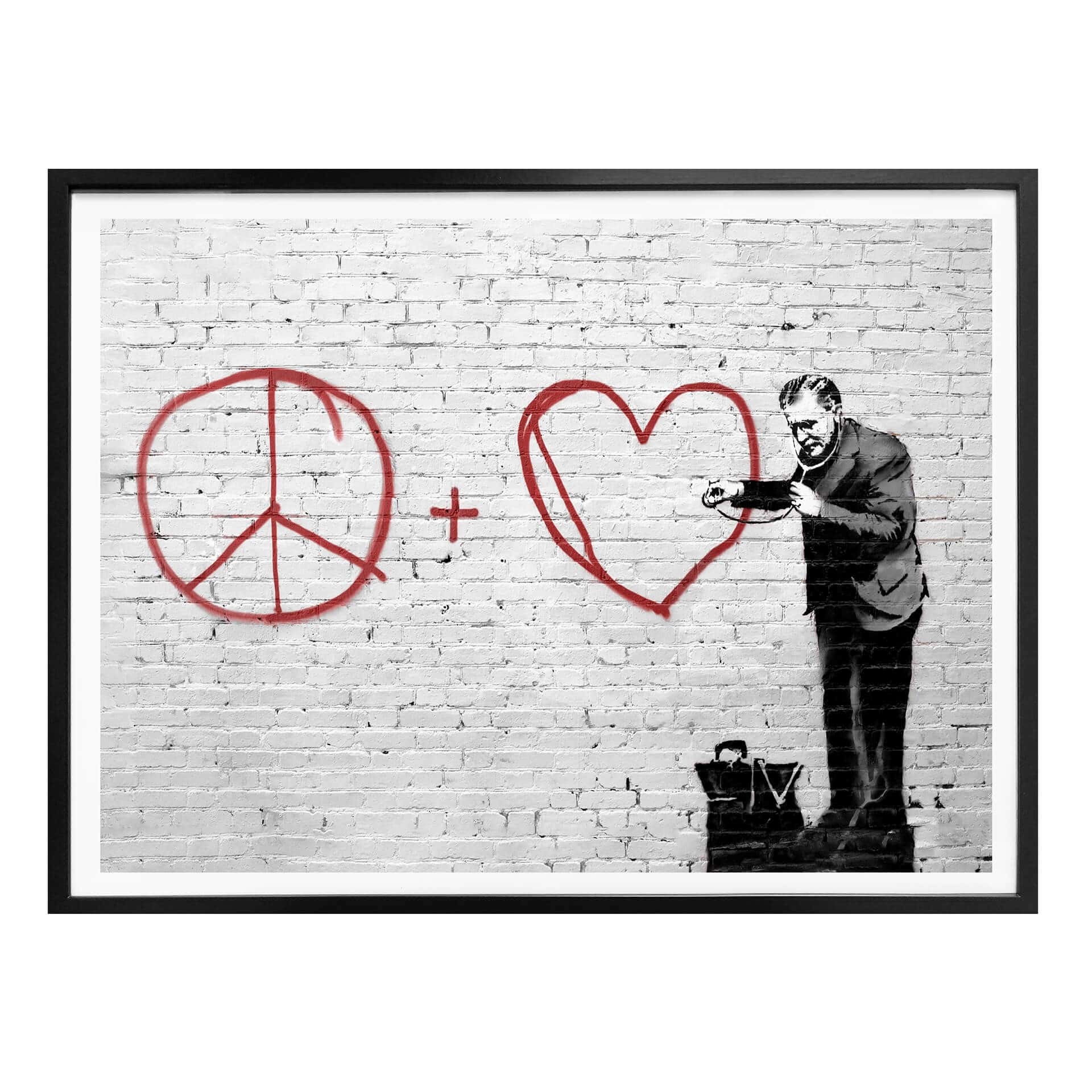 Plakat Banksy - Lekarz spokojnych serc