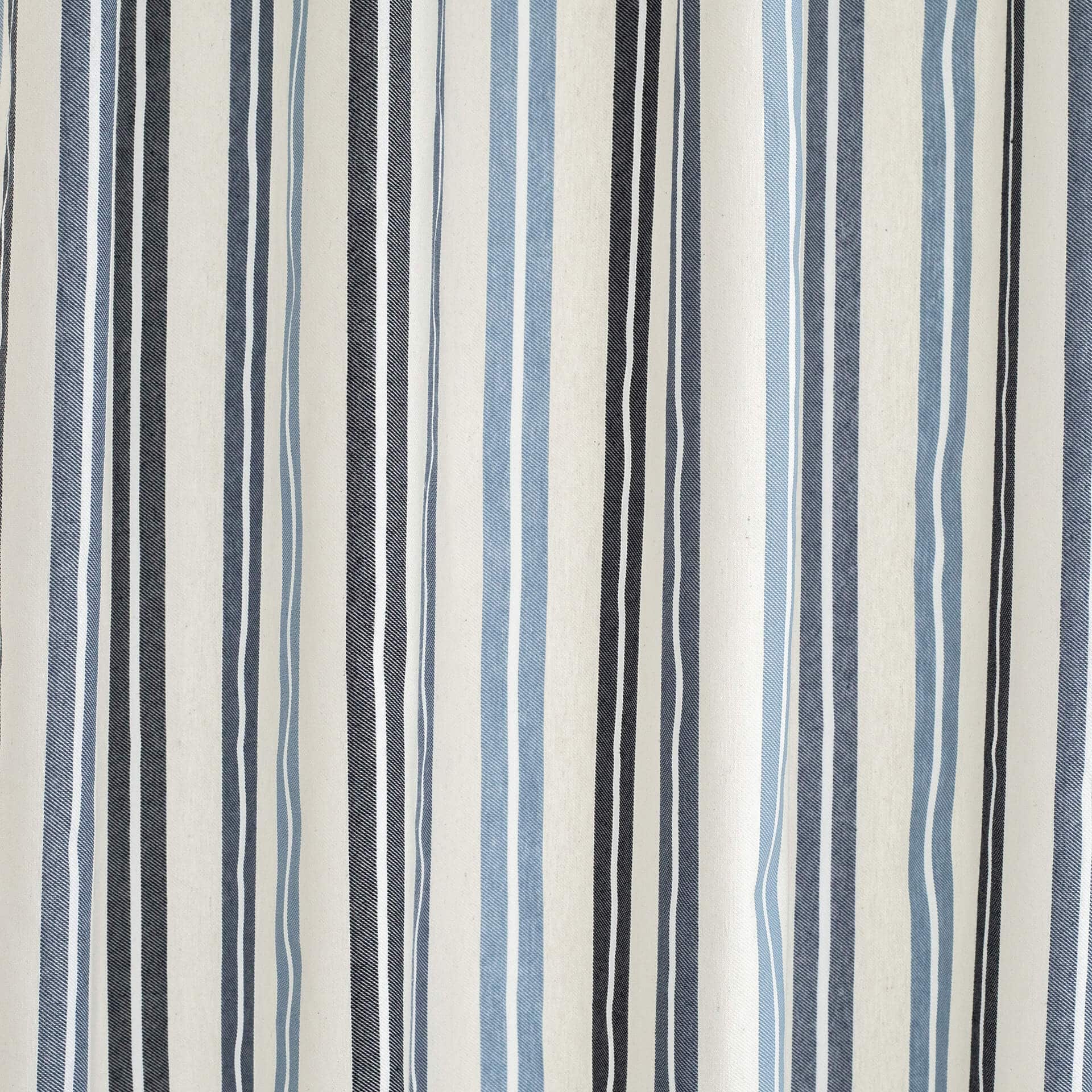 Homing Vorhang mit verdeckten Schlaufen Adwin blau -  2.45 x 1.4 m