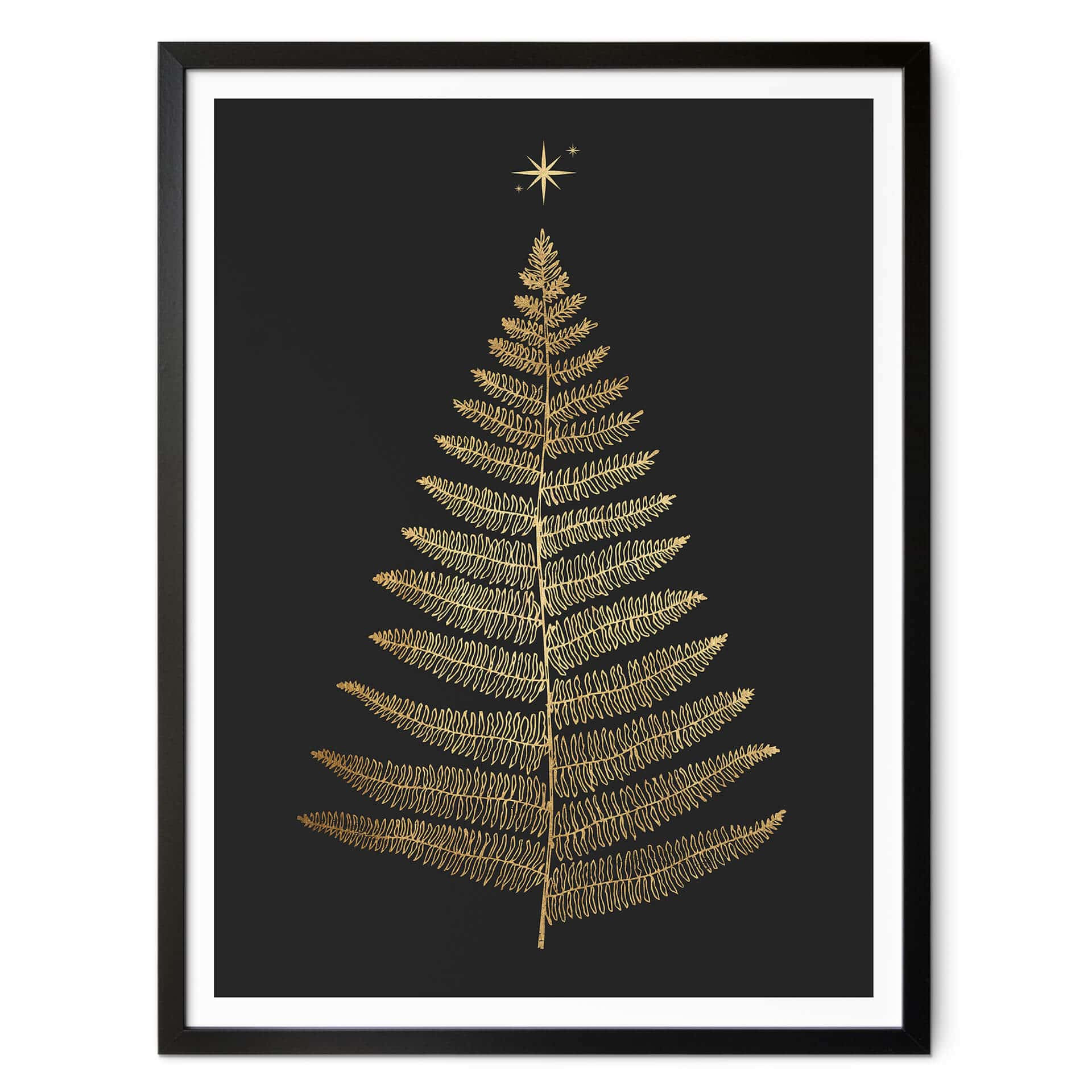 Plakat Kubistika - Noc Bożego Narodzenia