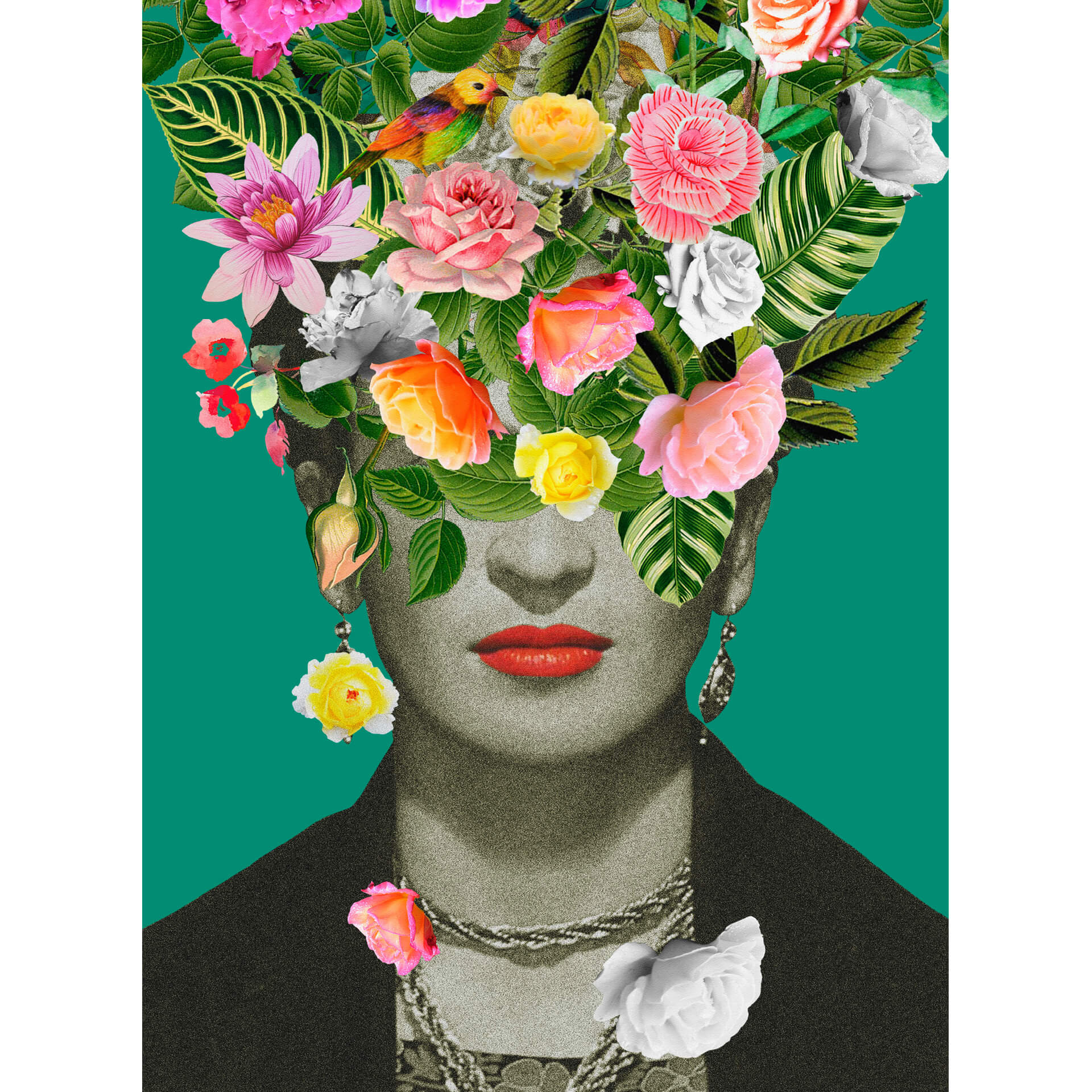 Fotobehang Frida Floral Studio - Frida Floral