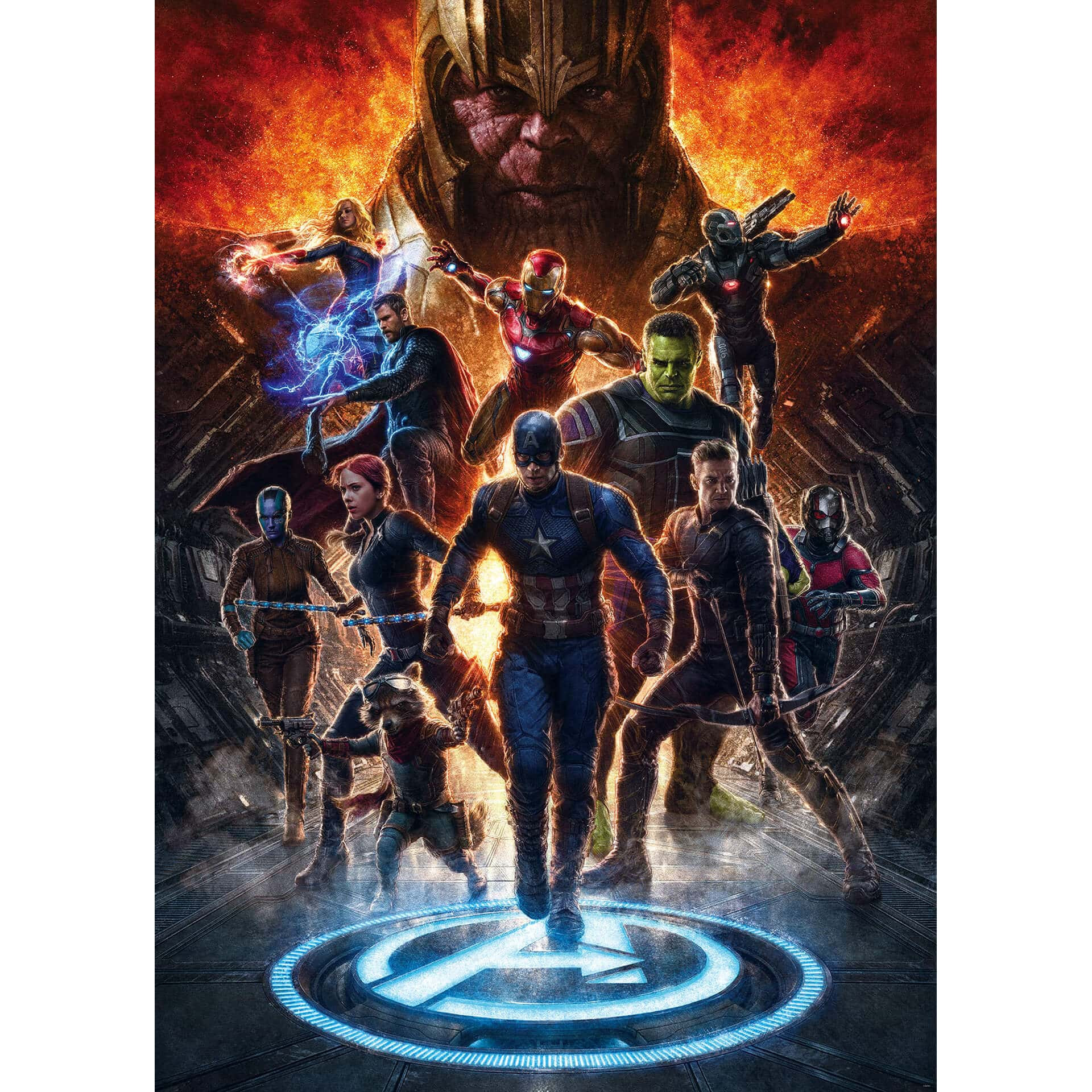Vliesbehang - Avengers vs Thanos - 200 x 280 cm
