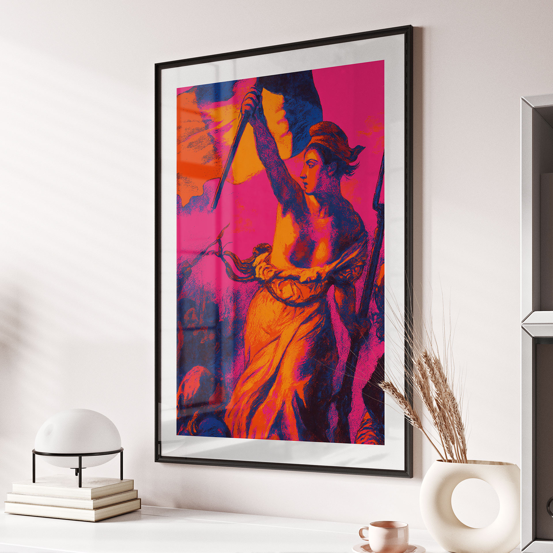 Poster Freiheitskämpferin in Pop Art - Treechild