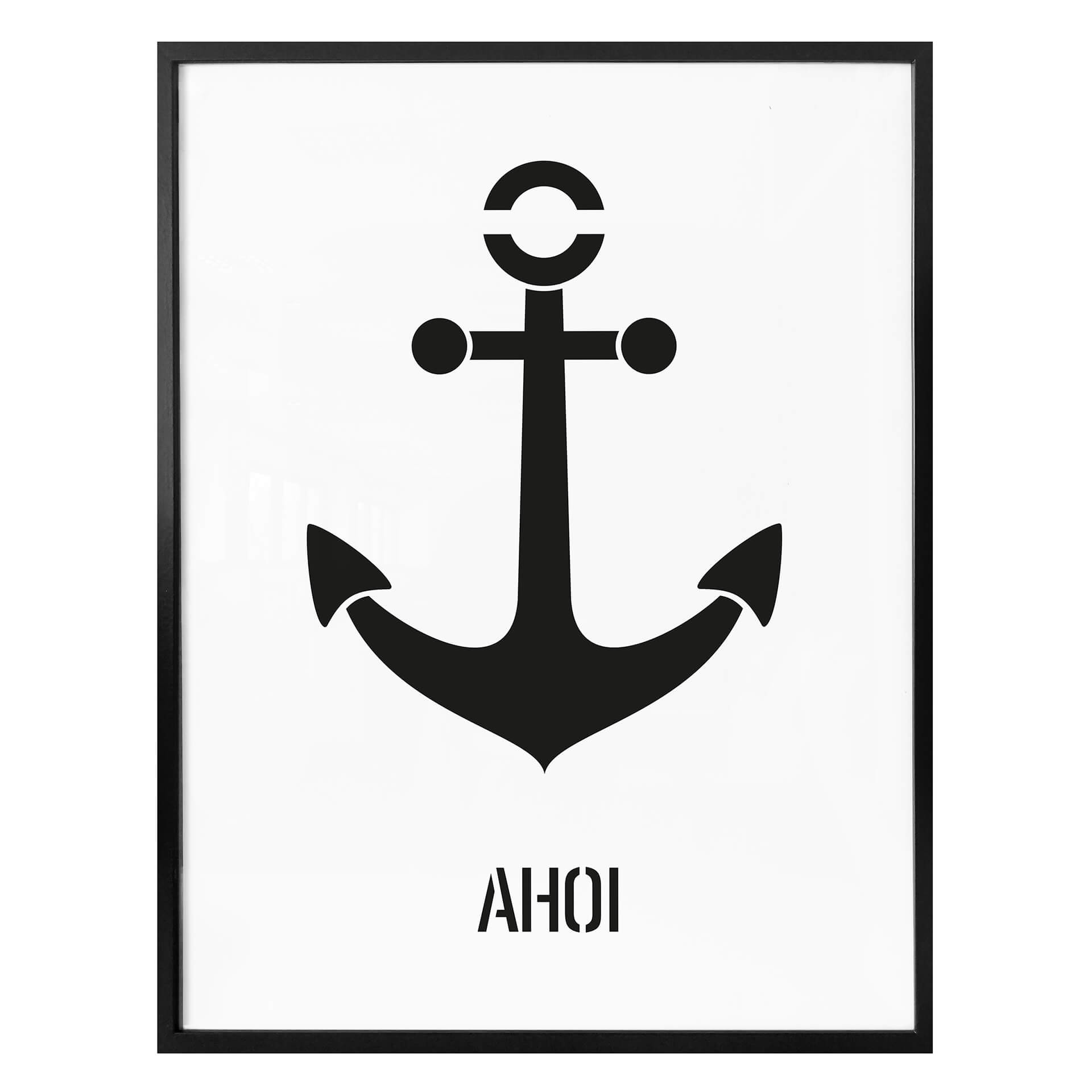 Poster Anker Ahoi