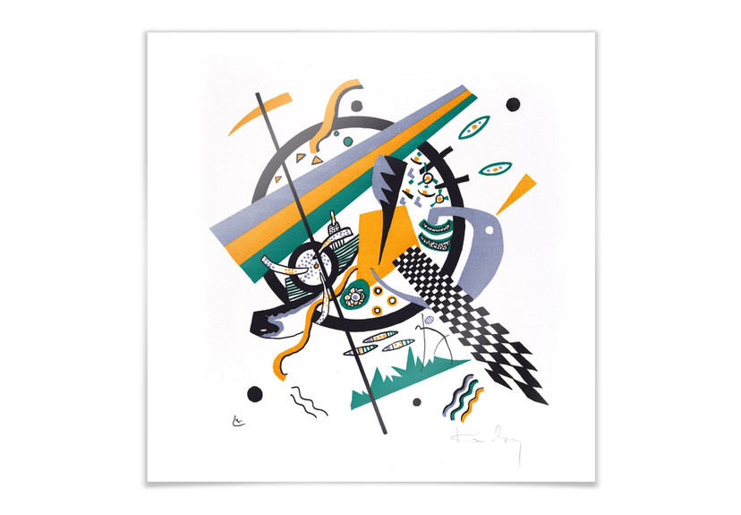 Poster Kandinsky – Kleine Wereld 4