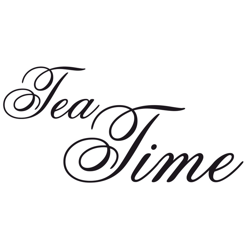 Sticker mural - Tea Time