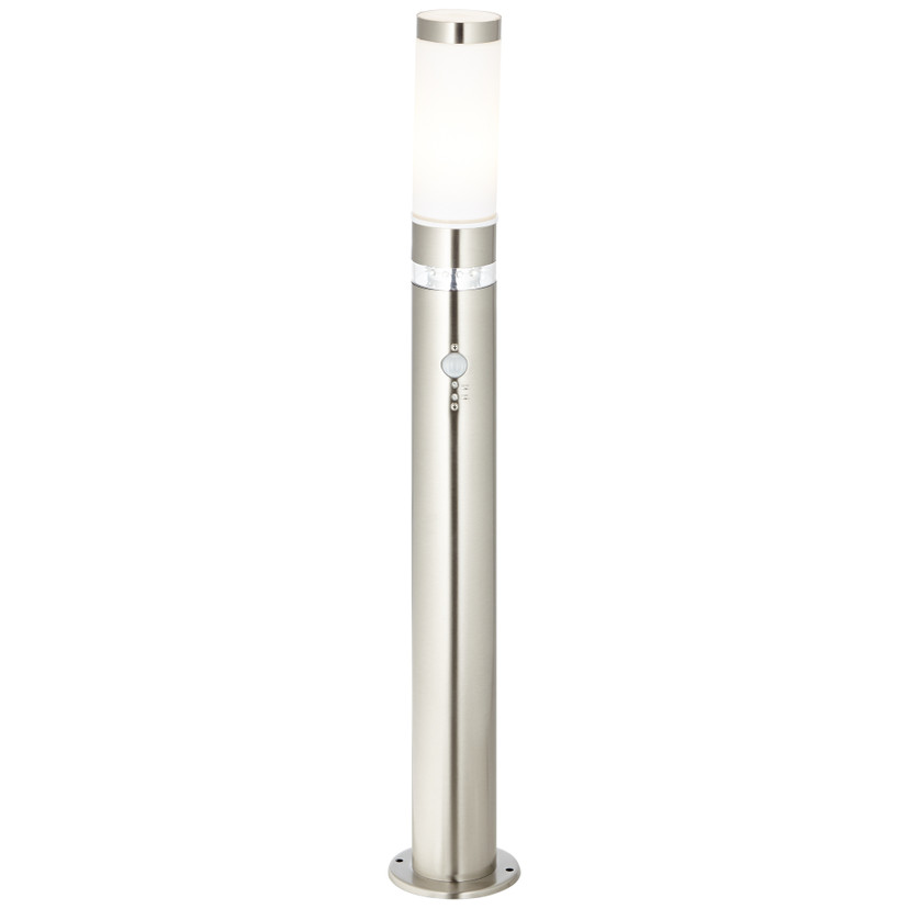 Außenstandleuchte Carlo, metallic, 77,5 x 11,9 cm, Außenlampe
