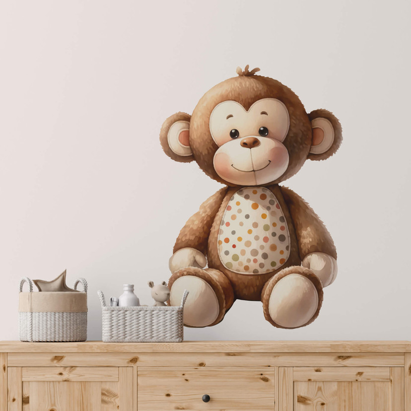 Wallsticker Lille abe - Magnusson