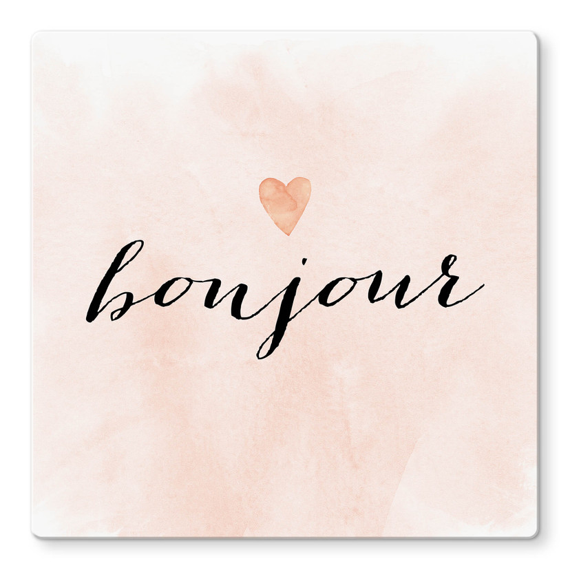 Glass Print Confetti & Cream - Bonjour