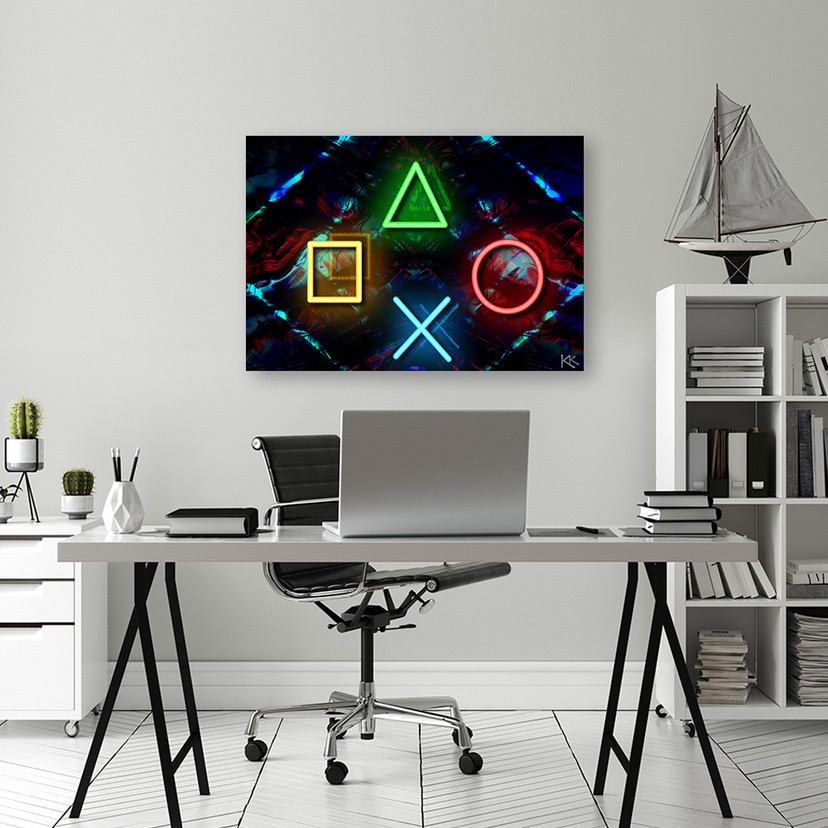 Canvasbillede, Til gamers spilkonsol