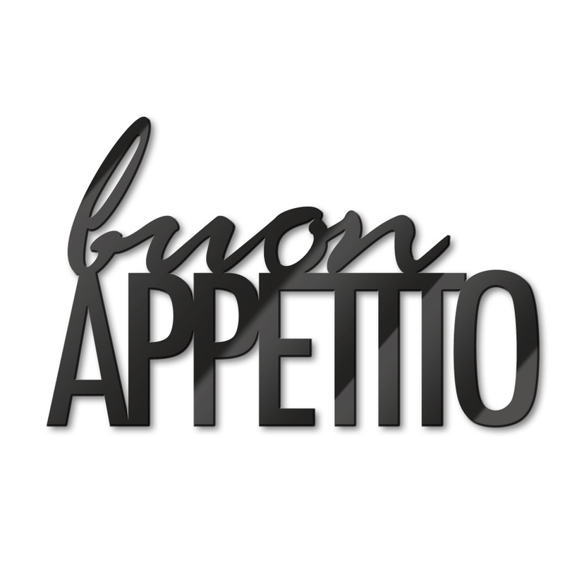 Litery akrylowe Buon Appetito