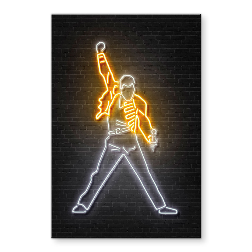 Akrylbillede af Freddy Mercury - Mielu