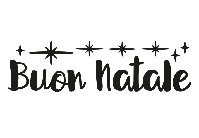Wallsticker - Buon Natale