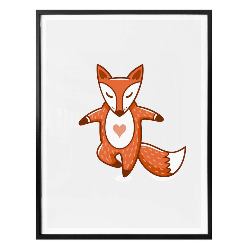 Poster - Yoga-Fuchs 09