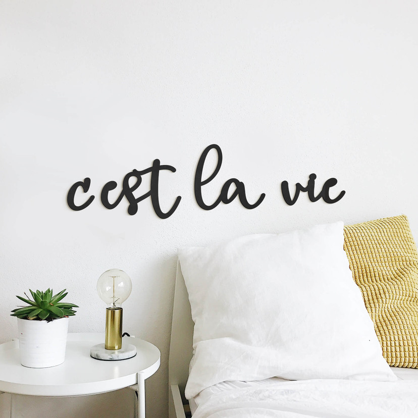 MDF - Dekoracja drewniana C'est la vie