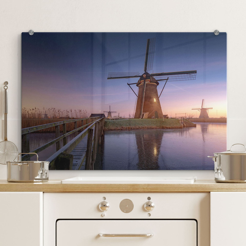 Stænkplade - Pablo - Kinderdijk 2