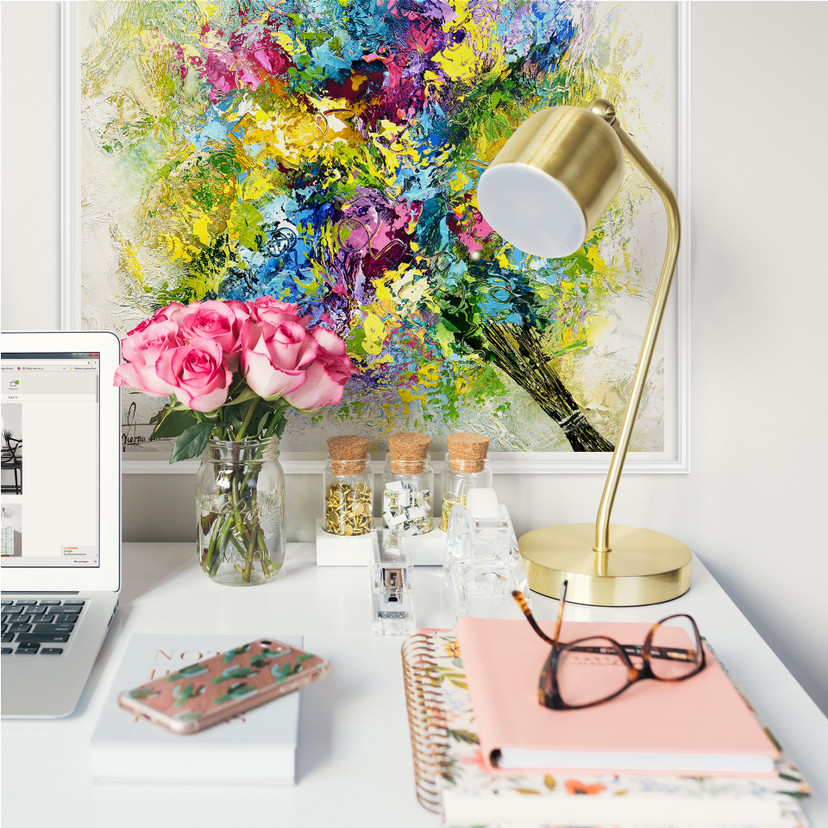 Wallprint Fedrau - Lass Blumen sprechen 02