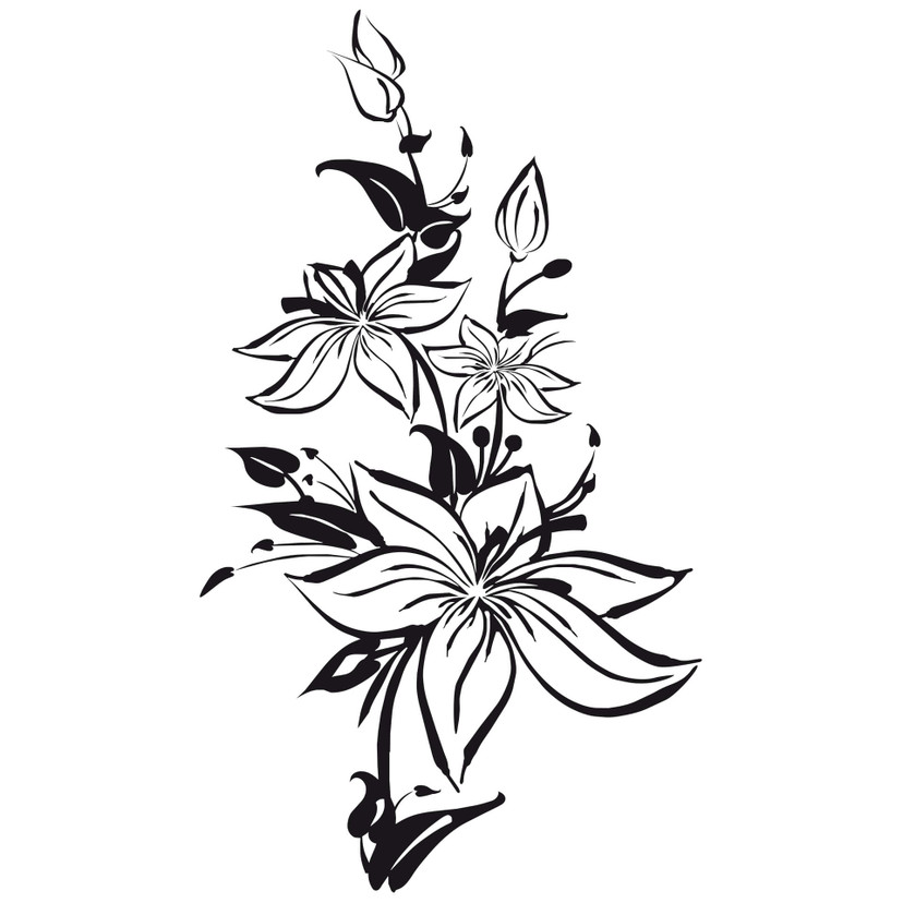 Sticker mural - Chloé