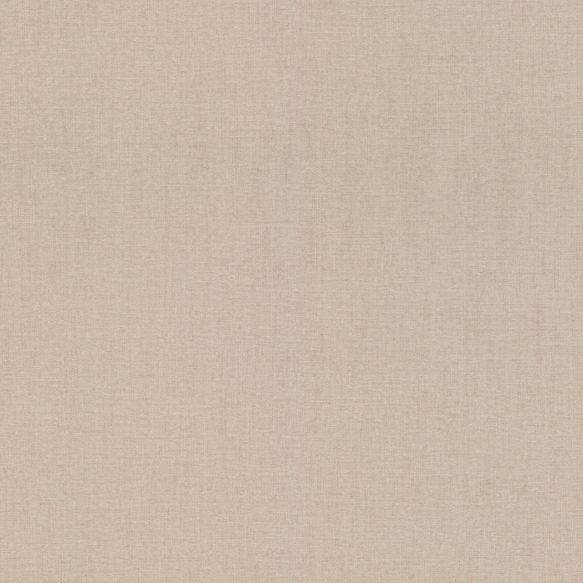 Rasch Papier peint intissé uni Florentine III lin brun doux
