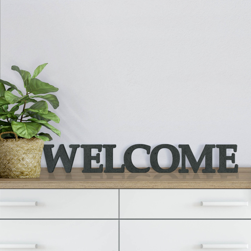 MDF bogstaver - Welcome