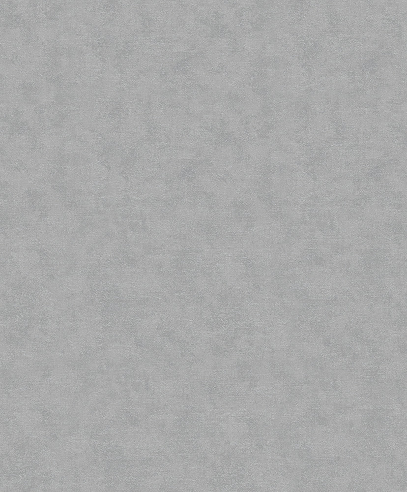 Non-woven tapet med moderne monokromt look og tekstur i ensfarvet grå