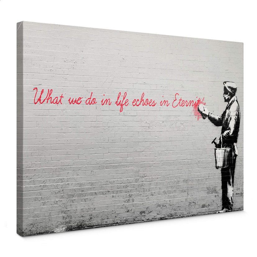 Obraz na płótnie Banksy - Echoes In Eternity