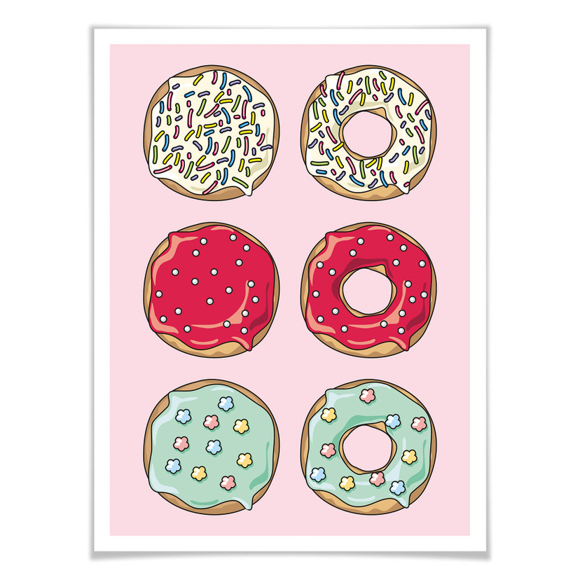 Plakat Donuts 02