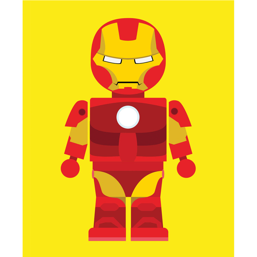 Fototapet - Gomes - Iron Man legetøj