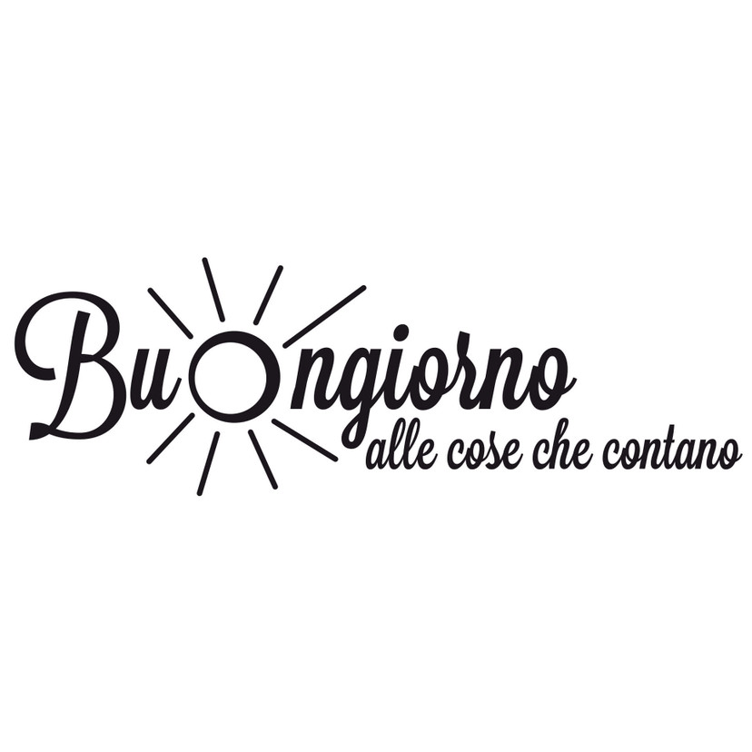 Sticker mural - Buongiorno alle cose che contano