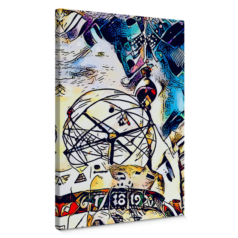 Obraz na płótnie Zamart - Kandinsky spotyka berliński Alexanderplatz