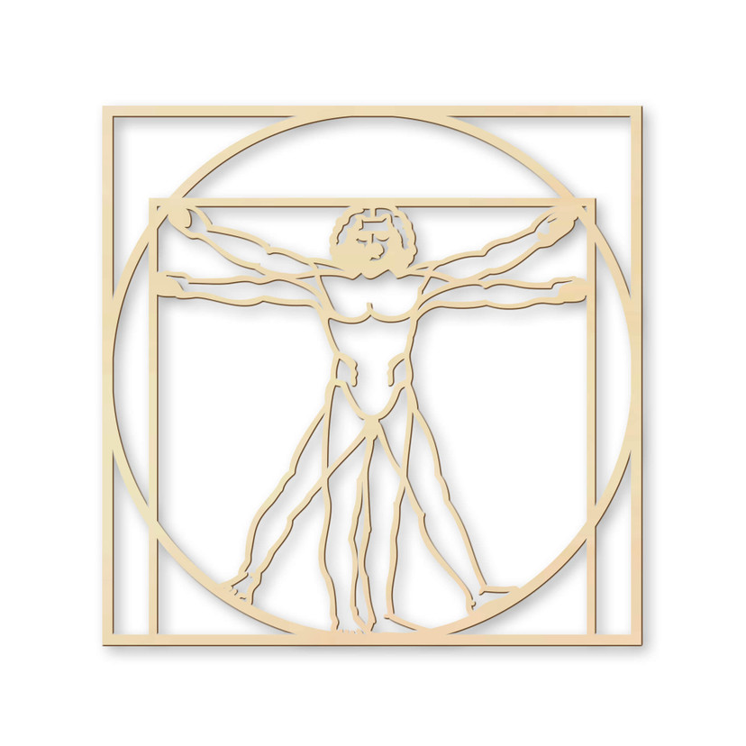 Décoration en bois - Etude des proportions - Placage de peuplier