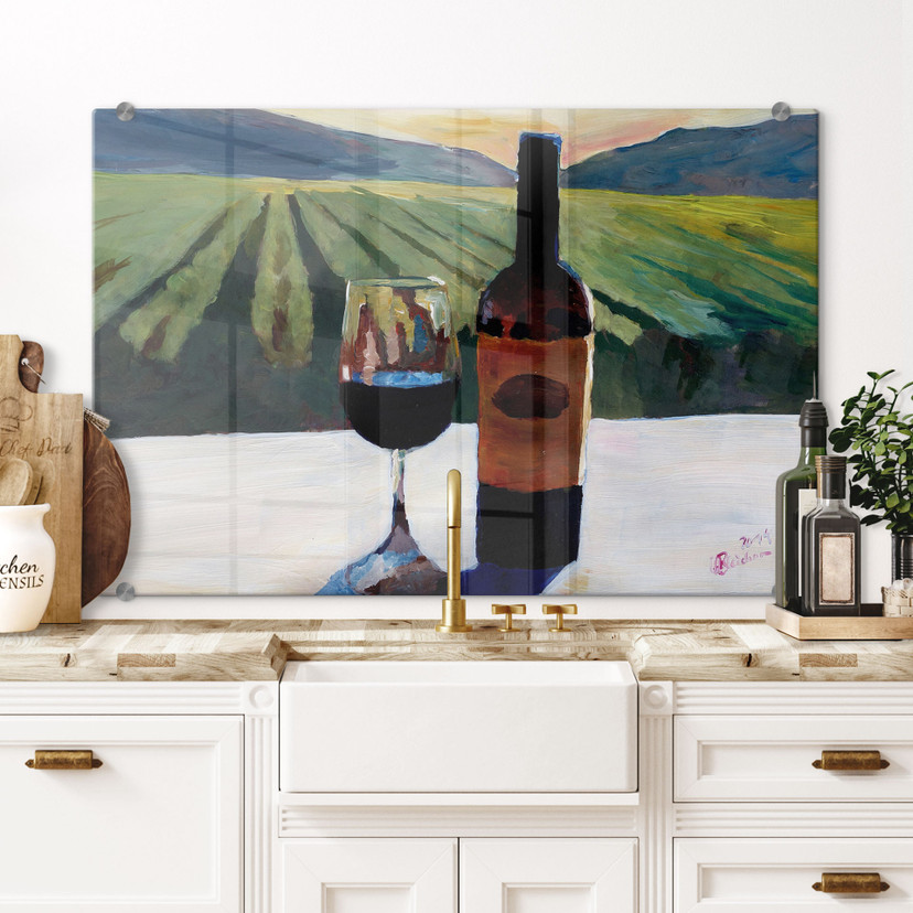 Stænkplade - Vin i Napa Valley