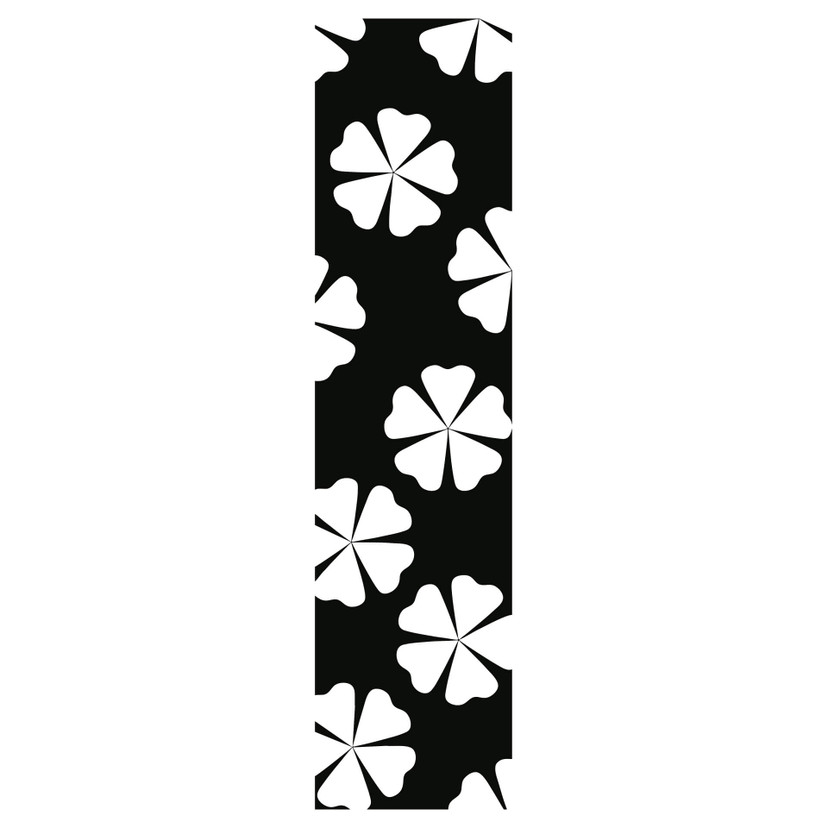 Sticker mural - Bannière Trèfleurs