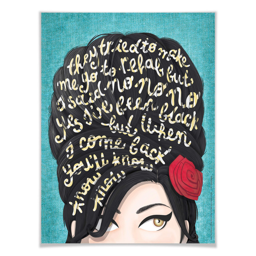 Plakat Tohmé - Amy Winehouse: Rehab