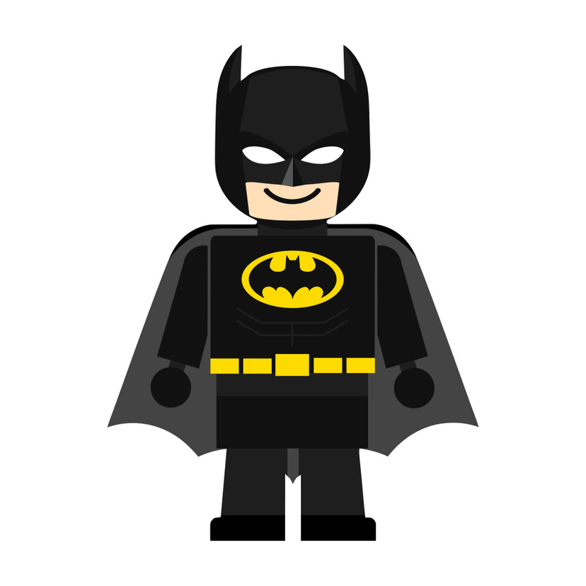 Sticker mural Gomes - Batman