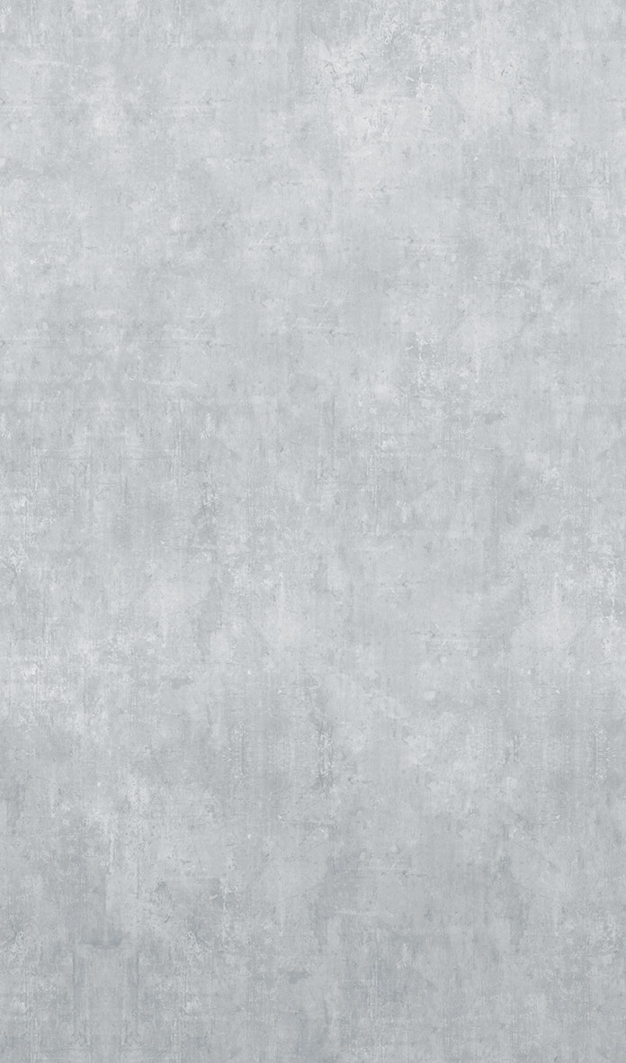 Papier peint aspect béton ornements gris 2.70 x 1.59m