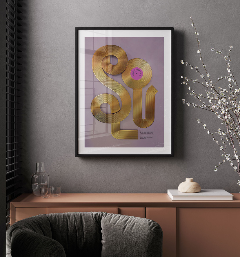 Plakat Soul meets vinyl - Muzyka dla duszy - Harrison