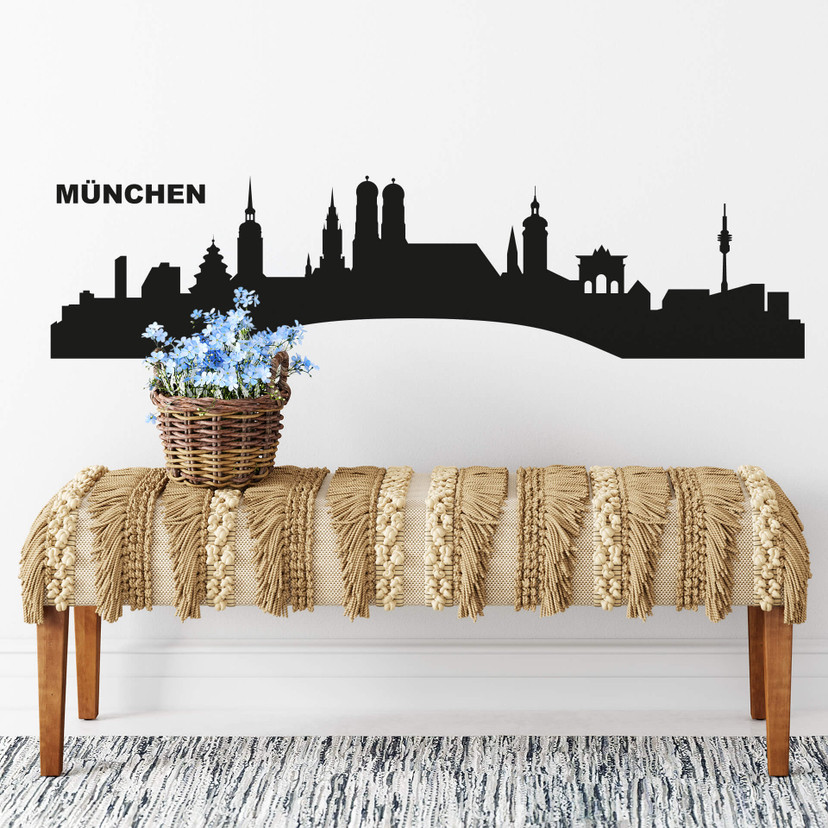 Sticker mural - Gratte-ciel de Munich 1