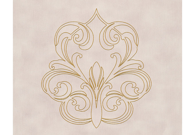 Architects Paper besticktes Panel Nobile metallic,