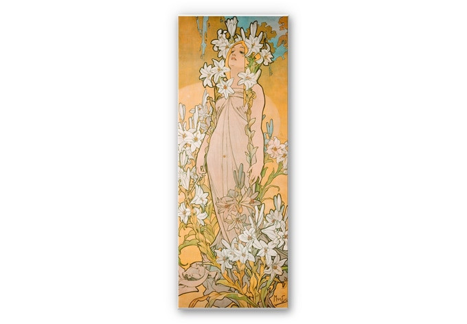 Tableau Forex - Mucha - Les fleurs de lys