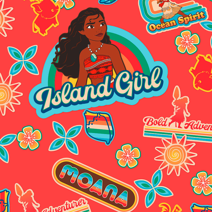 Tapet - Moana Island Girl - 200 x 280 cm