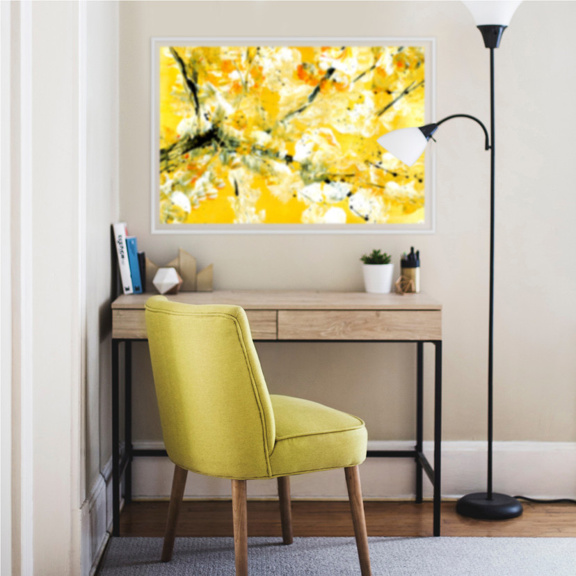 Zelfklevende Poster - Niksic - Flowers